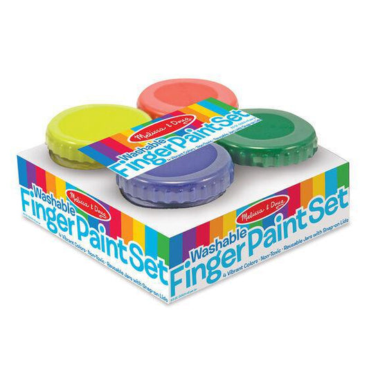 Melissa & Doug Finger Paint Set 4pc