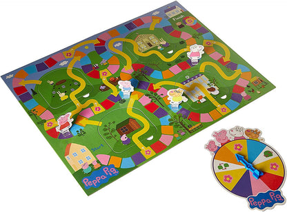 Wonder Forge Peppa Pig Slides Game Board, Peppa, George, Mummy Pig, Daddy Pig, Suzy sheep And Richard rabbit