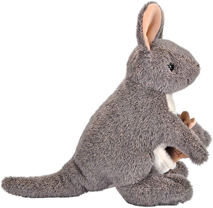 Kangaroo with Joey Plush, Stuffed Animal, Plush Toy, Gifts for Kids, Cuddlekins 8 Inches