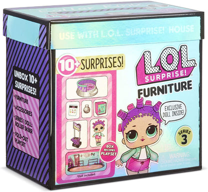 L.O.L. Surprise! Furniture Roller Rink with Roller Skater Doll & 10+ Surprises