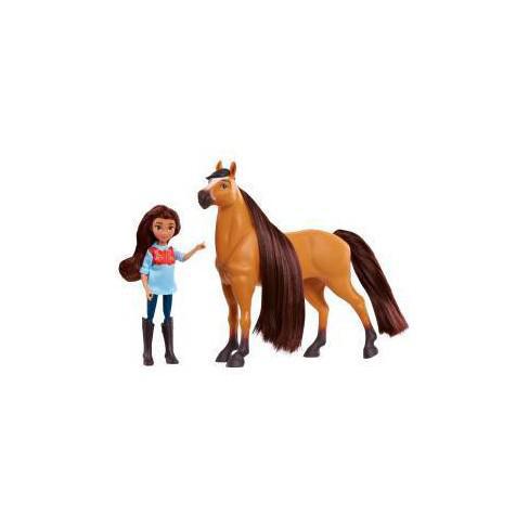 Spirit Riding Free Lucky Spirit Figure Set Just Play Doll and Horse Set Perfect Horse Collection Gift