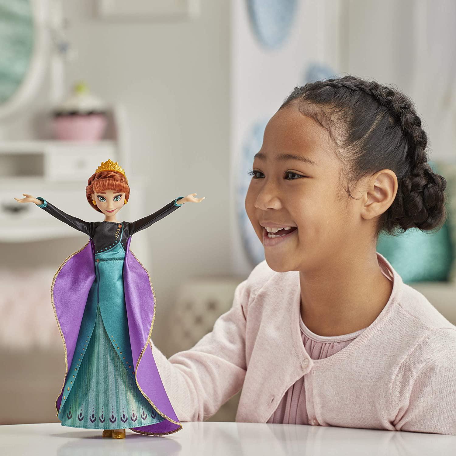 Anna and elsa singing dolls from disney's frozen on sale