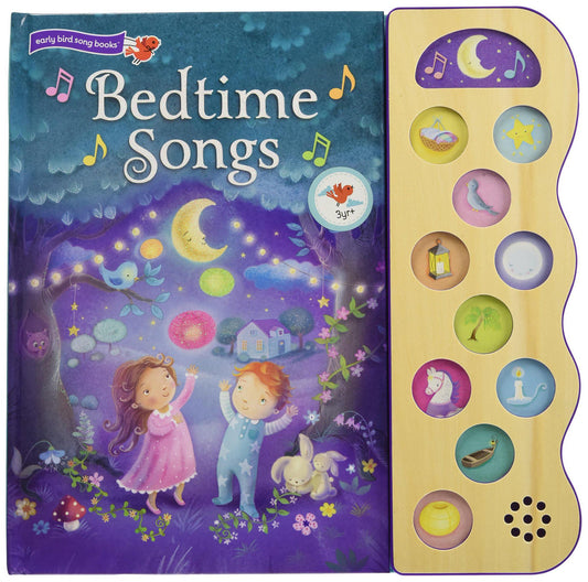 Bedtime Songs: 11-Button Interactive Children's Sound Book (Early Bird Song) Hardcover