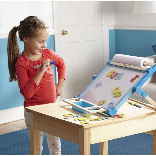 Melissa & Doug Deluxe Double-Sided Tabletop Easel