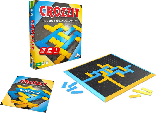 Dentity Games CROZZIT - Fun and Exciting Strategy Board Game for 2 Players