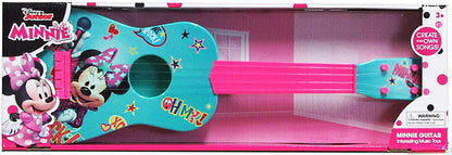 Disney Junior Minnie/Mickey Mouse Guitar - Feature 4 Adjustable Strings, 24" Long