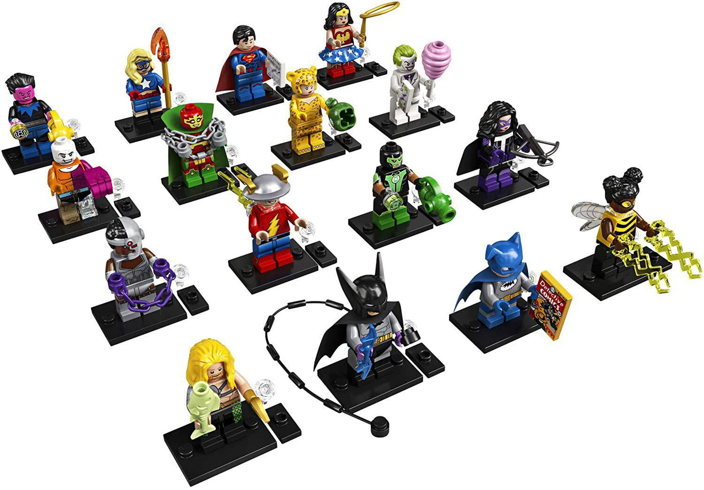 LEGO Minifigures DC Super Heroes Series 71026 Collectible Set, New 2020 (1 of 16 to Collects) Featuring Characters from DC Universe Comic Books