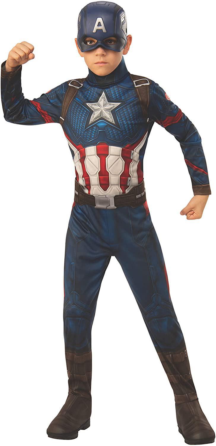 Rubie's Marvel: Avengers Endgame Child's Captain America Kids Costume & Mask