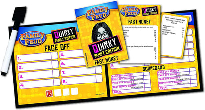 Family Feud, Quirky Family Edition, for Teens and Adults - Family Board Game