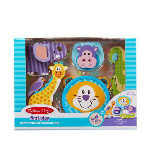 Melissa & Doug First Play Safari Musical Instruments