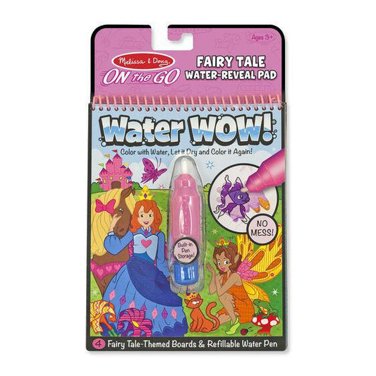 Melissa & Doug Water Wow! Fairy Tale - On the Go Travel Activity