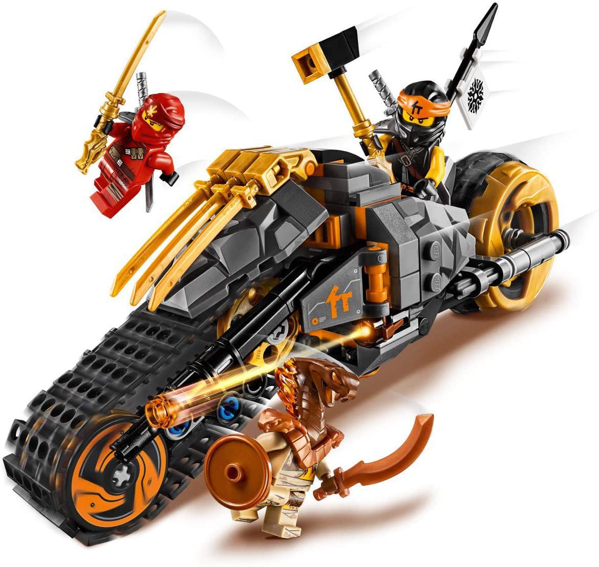 LEGO NINJAGO Cole s Dirt Bike 70672 Building Kit 212 Pieces sunnytoysngifts