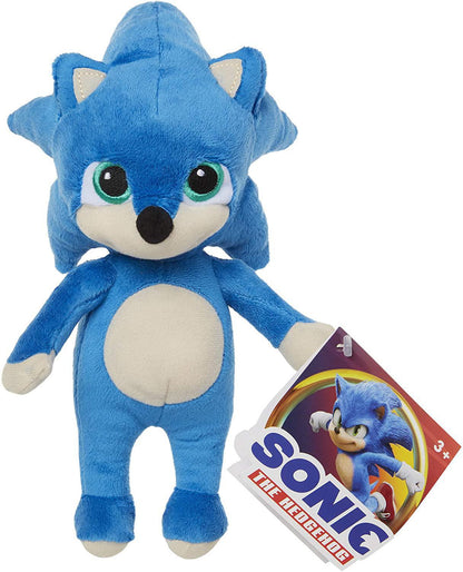 Sonic The Hedgehog 8.5 Inch Baby Sonic Plush - Great Gift For Sonic Fan