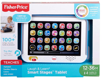 Fisher Price Laugh & Learn Smart Stages  Baby Tablet First Learning Toy Assorted Color