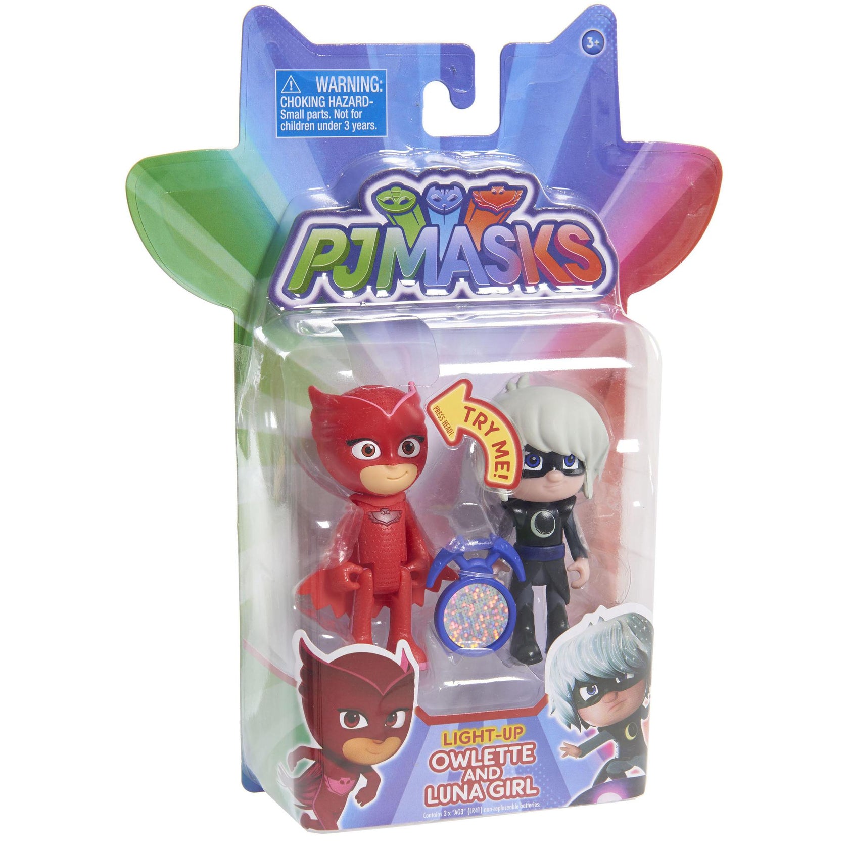 Disney Junior PJ Masks Action Figure 2-Pack Light-Up Assortment: Catbo ...