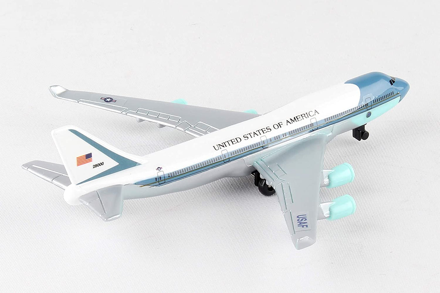 Air Force One, United States Of America Boeing 747 Kids Die cast Airplane Play-Set