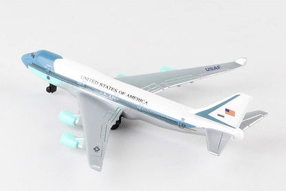 Air Force One, United States Of America Boeing 747 Kids Die cast Airplane Play-Set