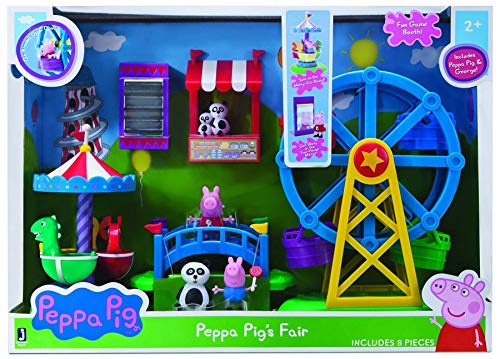 Peppa Pig s Fair Playset with Peppa Pig George Figures