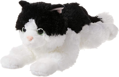 Aurora World Flopsie Cat Plush Animal Toy - 12 inch Chester or Oreo, Multicolor