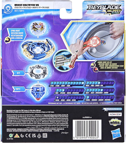 Beyblade Burst Surge Speedstorm Brave Valtryek V6 D17 TSP11 Power Set HASBRO TOYS