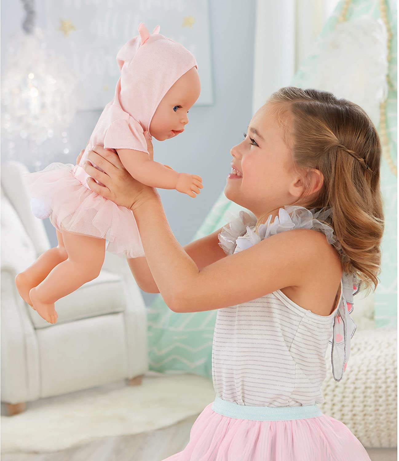 Baby Born Interactive Girl or Boy – Pretend Play Doll With Blue Eyes and 9 Ways to Nurture