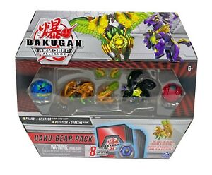 Bakugan Armored Alliance Baku-gear 4-Pack - Bakugan Armored Alliance Baku-Gear 4 Pack - Pharol x Gillator Ultra and Pegatrix