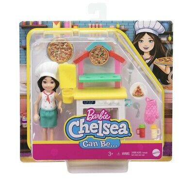 Barbie Chelsea Can Be Pizza Chef Doll Playset