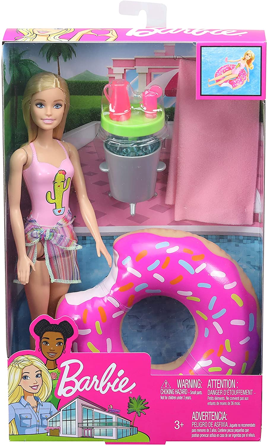 Barbie doll clearance pool floats