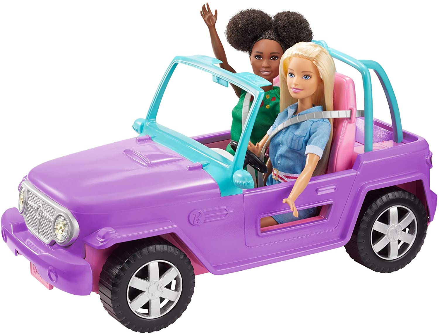 Barbie Off-Road Vehicle with Rolling Wheels - Girls RC Vehicle/Car Toy