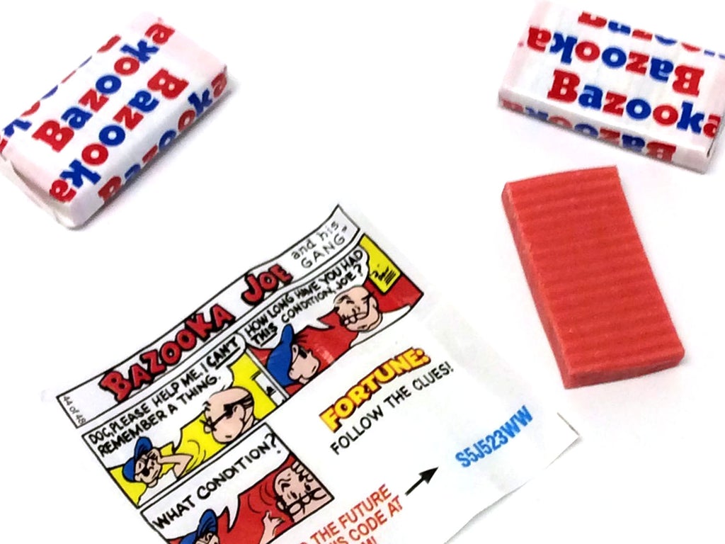 Nostalgic Bazooka Bubble Gum Original 4oz