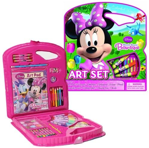 Bendon Disney Minnie Mouse Character Art Tote Activity Set