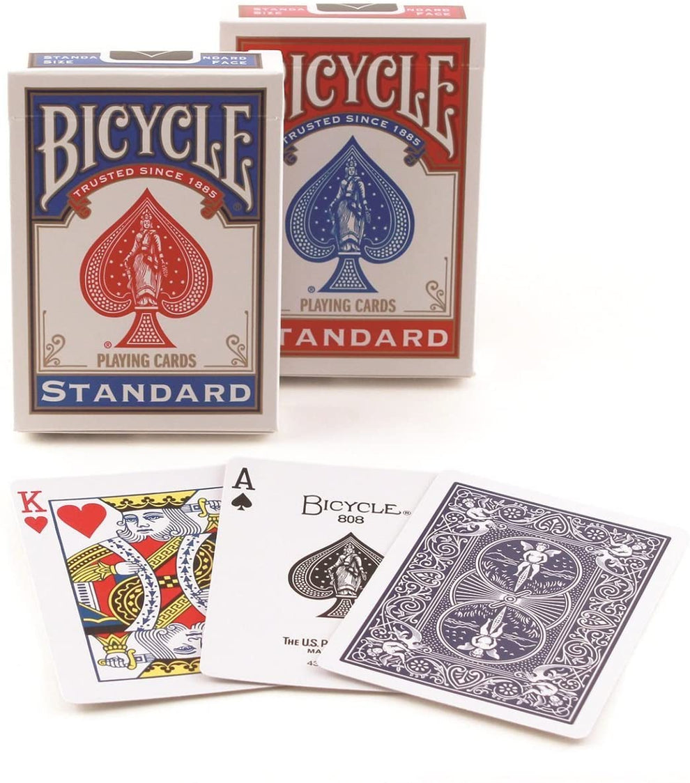 Bicycle Standard Index Single Playing Cards- 1 Decks-Red Or Blue ...