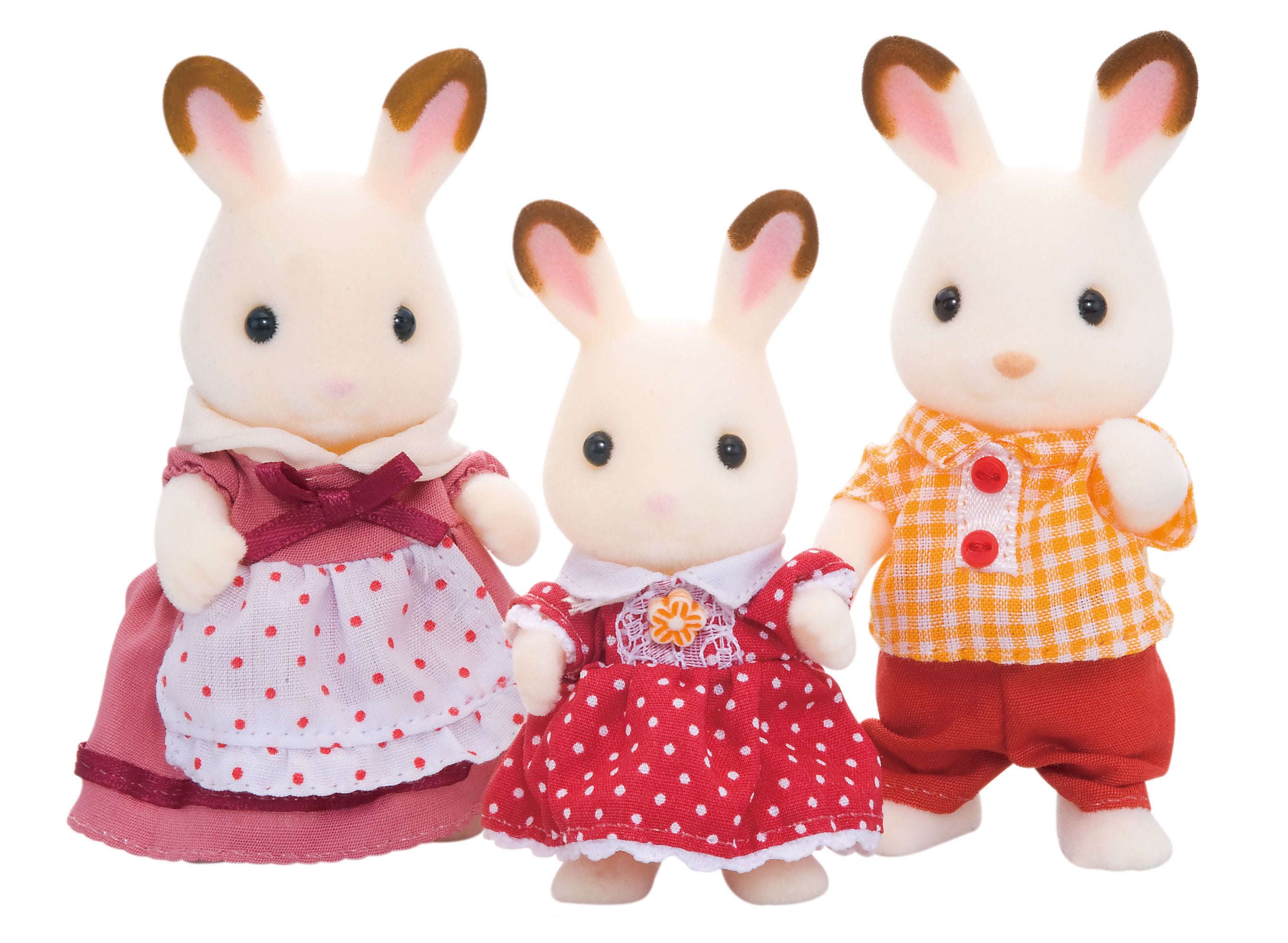 Calico Critters Hopscotch Rabbit Family (3 Member) – sunnytoysngifts.com