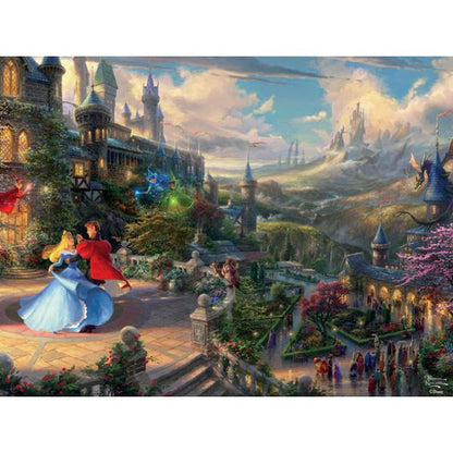 The Disney Collection 4 In 1 Multipack Jigsaw Puzzle Featuring Cinderella, Lion king, Mickey and Minnie and The Little Mermaid