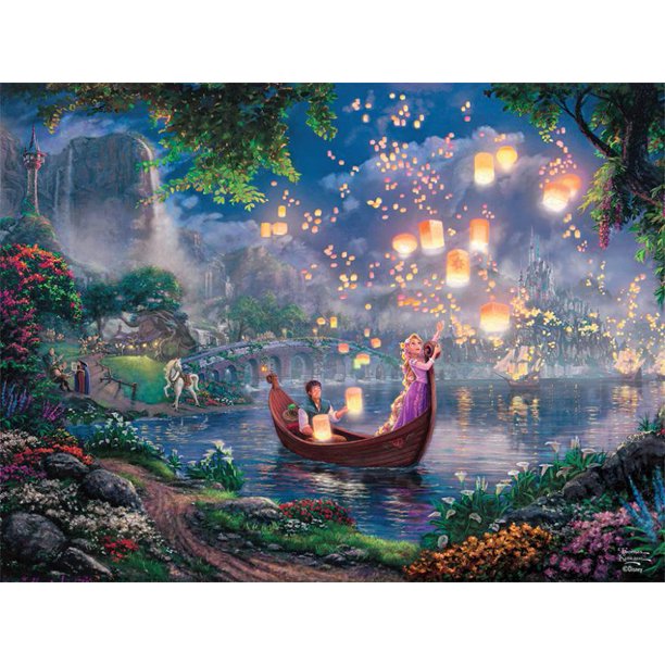 The Disney Collection 4 In 1 Multipack Jigsaw Puzzle Featuring Wizard –