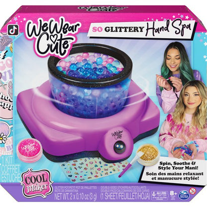 Cool Maker, We Wear Cute So Glittery Hand Spa with Orbeez Water Beads, Kids Toys for Ages 8 and up