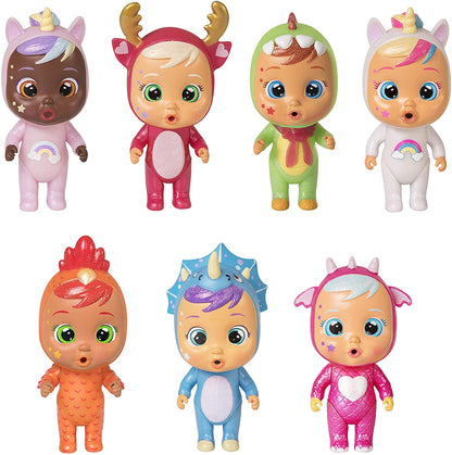 Cry Babies Magic Tears Paci House, Multi - Tears Characters With 9 Accessories