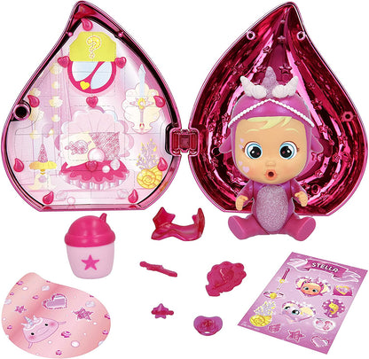 Cry Babies Magic Tears Pink Edition - Special Edition Series 8 Surprises, 8+ to Collect