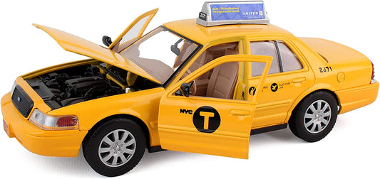 Daron New York City Metal Model Taxi 1:24 Diecast