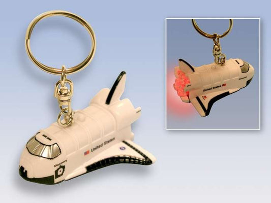 Space Shuttle Keychain with Light & Sound Discovery