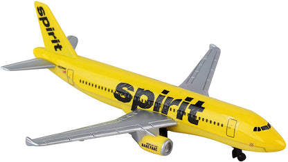 Daron Officially Licensed Spirit Airlines Single Die-Cast Plane - Gifts For Children Ages 3+