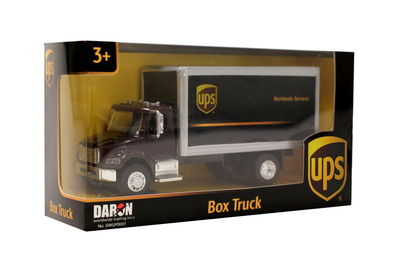 Daron UPS Box Truck Die Cast 1/50 - Great Vehicle Collector Fan Gift