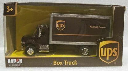 Daron UPS Box Truck Die Cast 1/50 - Great Vehicle Collector Fan Gift