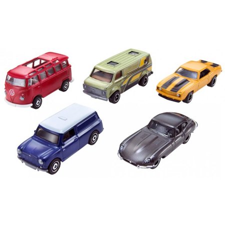 Matchbox 1:64 Scale Car Die-Cast Vehicle 5-Pack Assortment (Random Style  Pick)