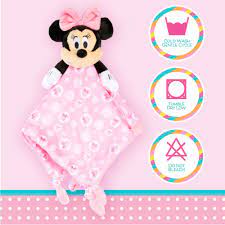 Disney Baby Minnie Mouse Plush Stuffed Animal Snuggler Blanket