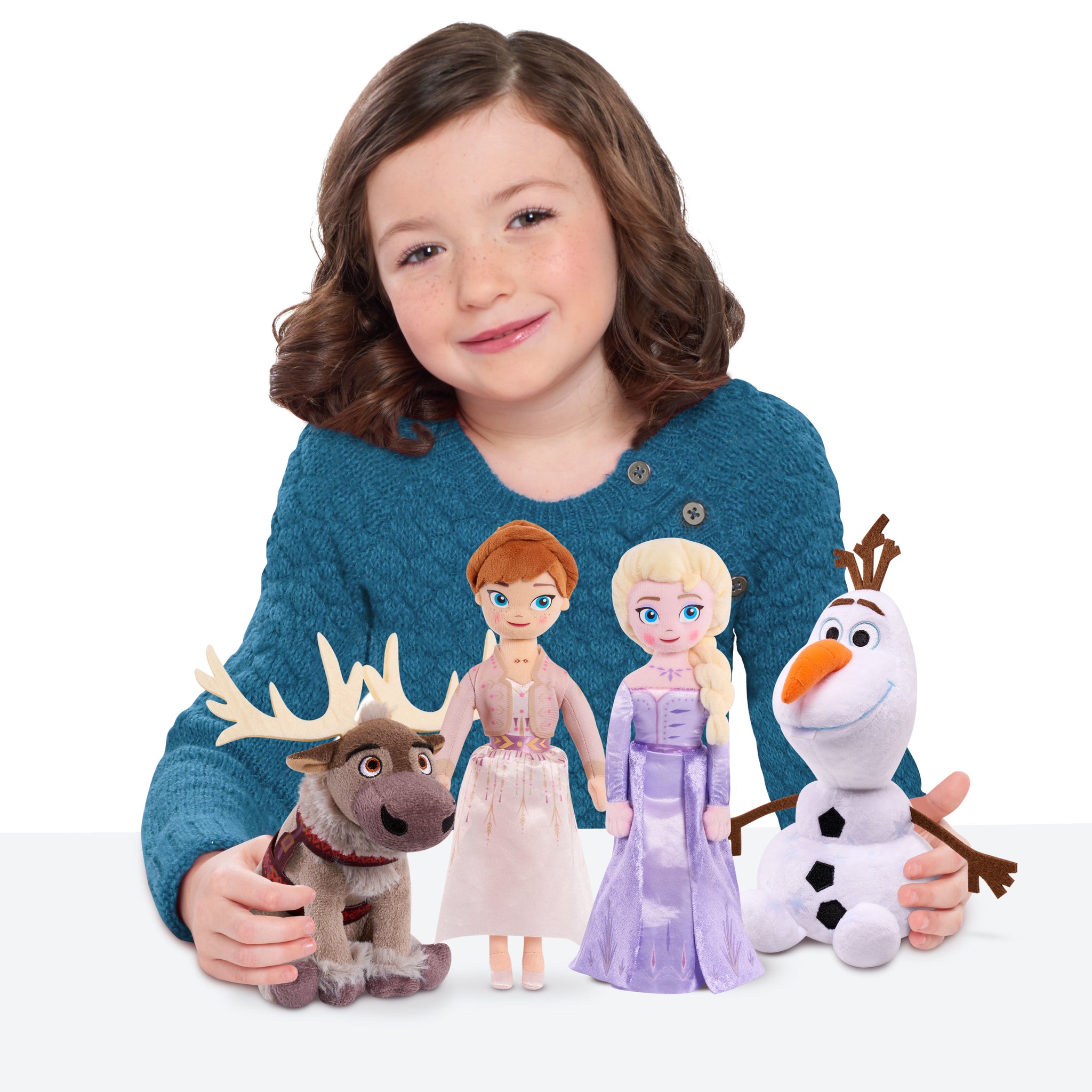 Disney Frozen 2 Small Plush Assortment: Olaf, Anna, Elsa and Sven ...