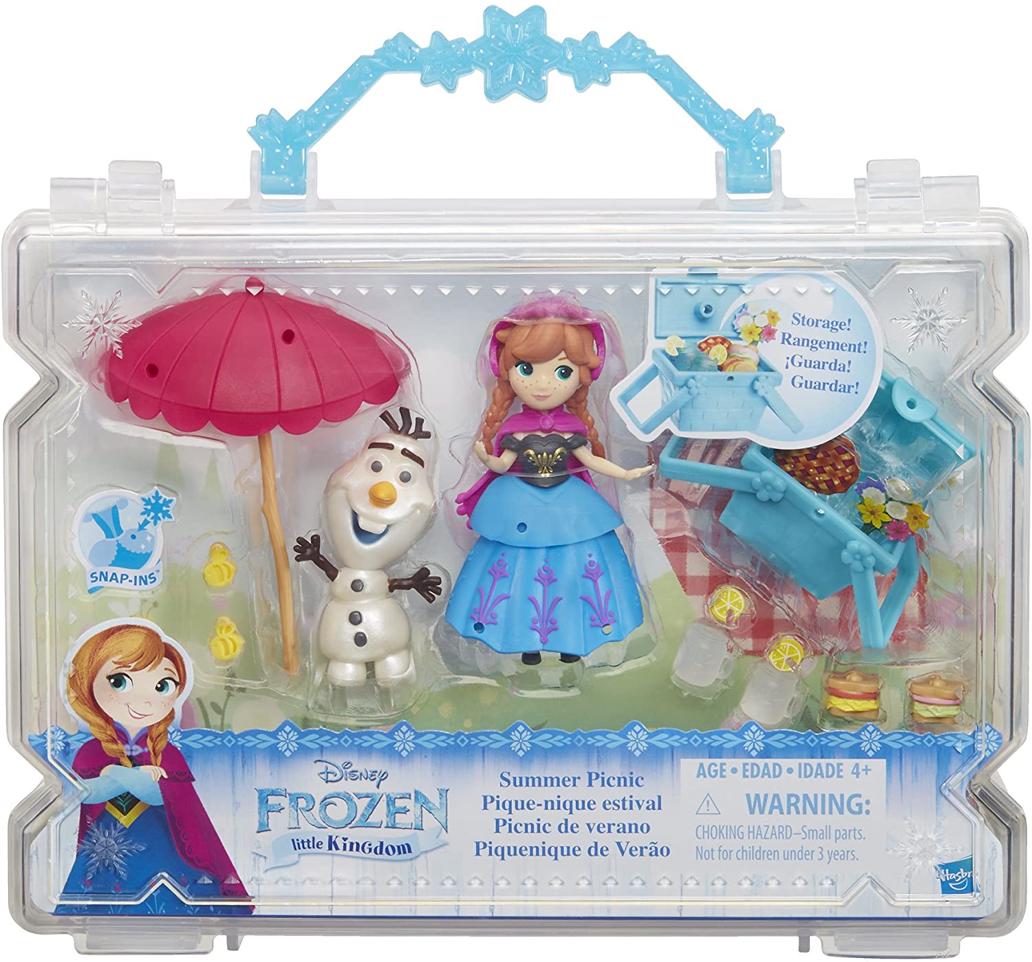 Hasbro Disney Frozen Little Kingdom Oaken'S Ski Trip Mini Action