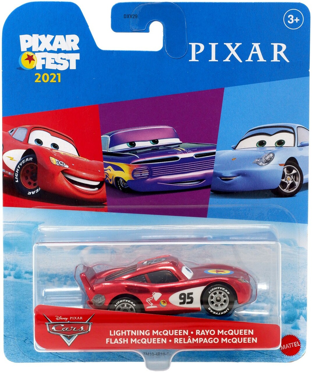 Disney Pixar Cars Cars 3 Pixar Fest 2021 Lightning McQueen Diecast Car