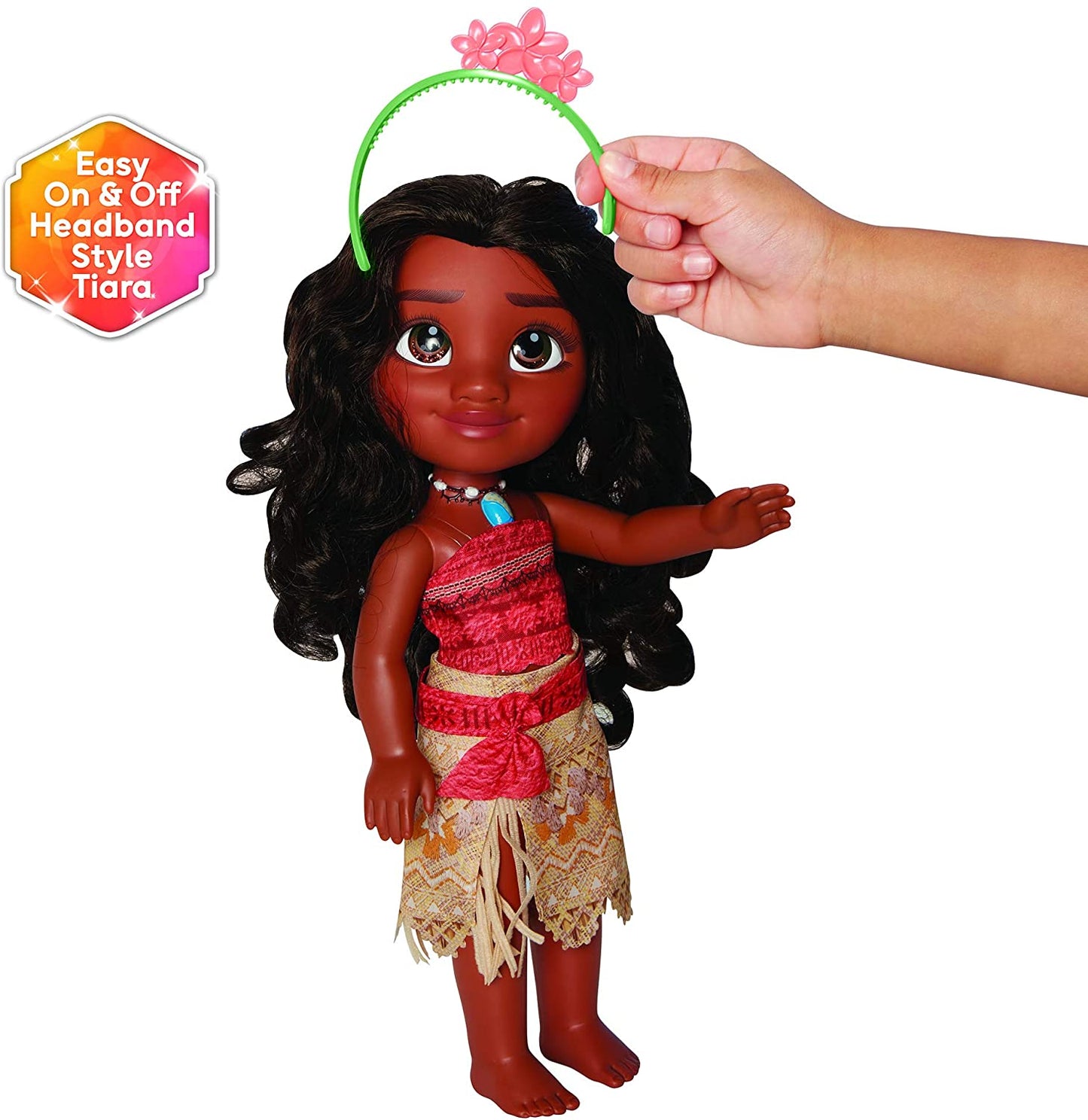 Disney Princess My Friend Moana Toddler Doll 14" Tall with Removable Outfit and Tiara