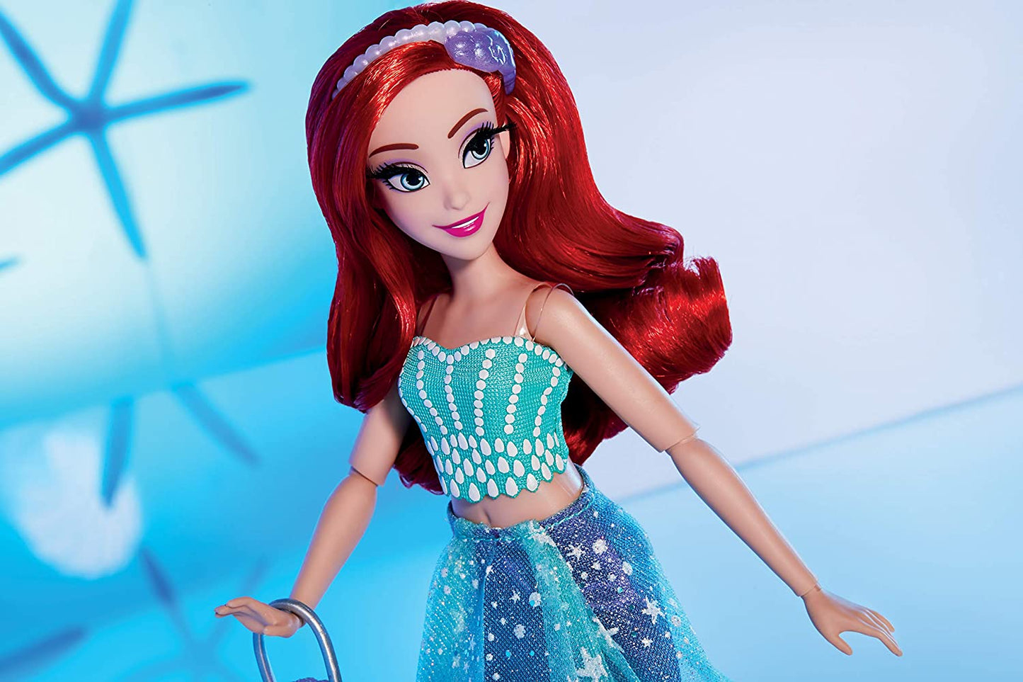 Disney Princess Style Series, Ariel Doll in Contemporary Style with Purse & Shoes